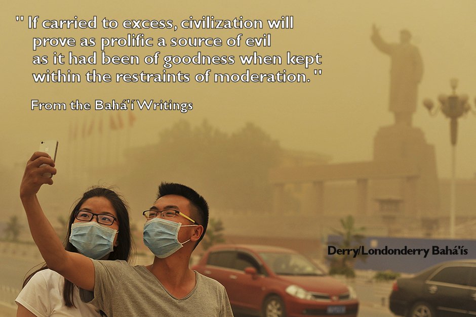 The excesses of 'civilisation'